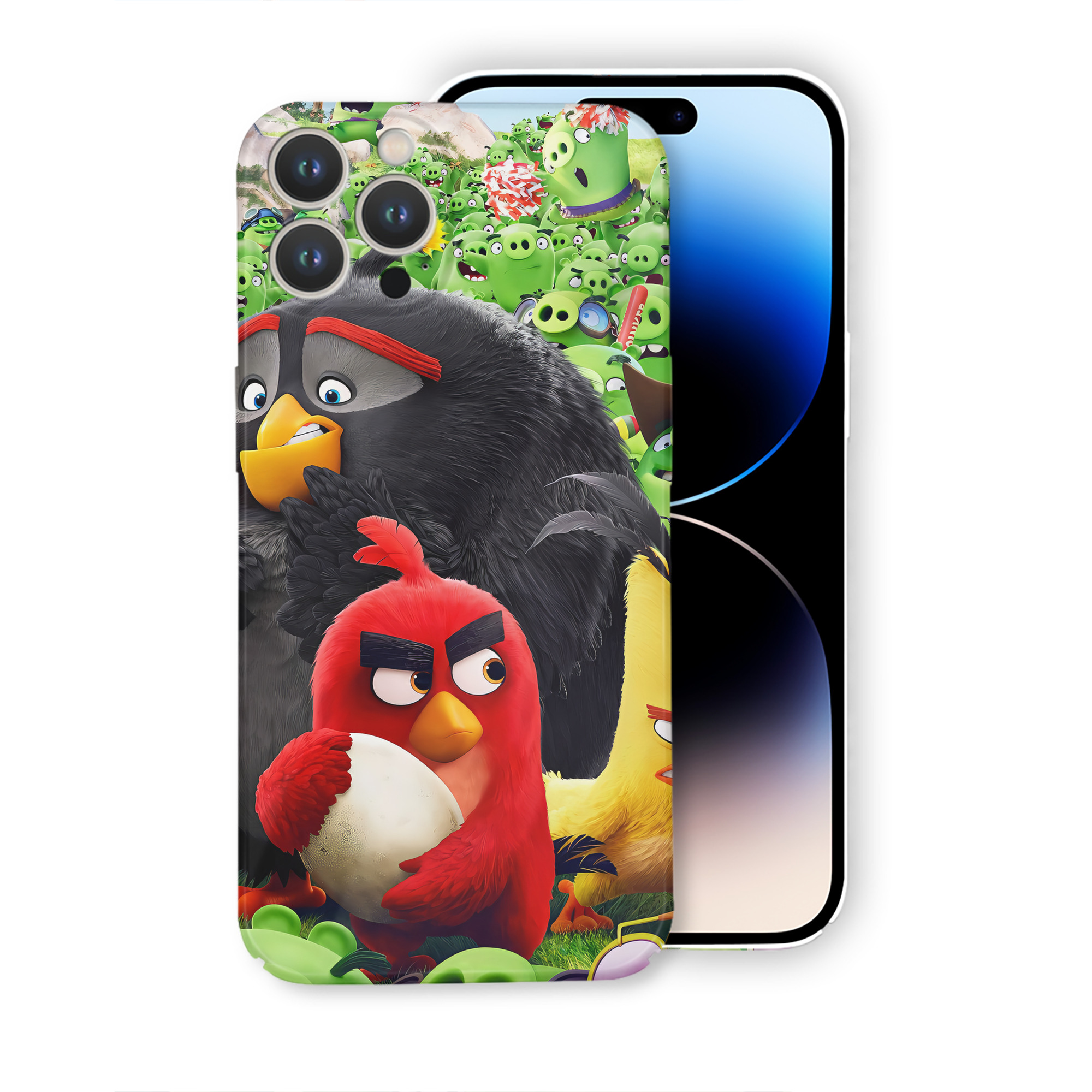（画像用） Angry Birds アングリーバード 【iPhone 14シリーズ対応】ハードケース
